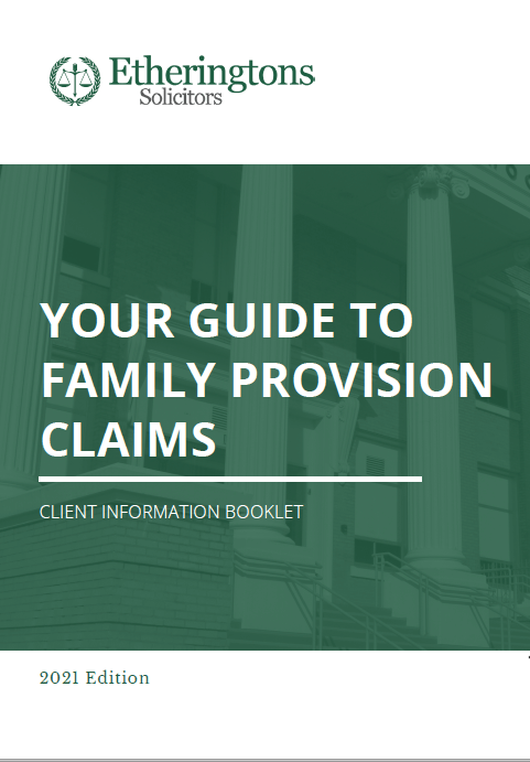 Your Guide to Family Provisions Claims
