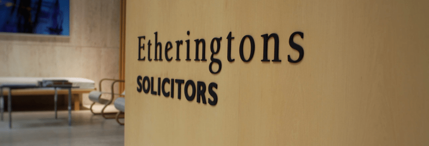 Image of reception area of Etheringtons Solicitors North Sydney - Page Why Choose Us?