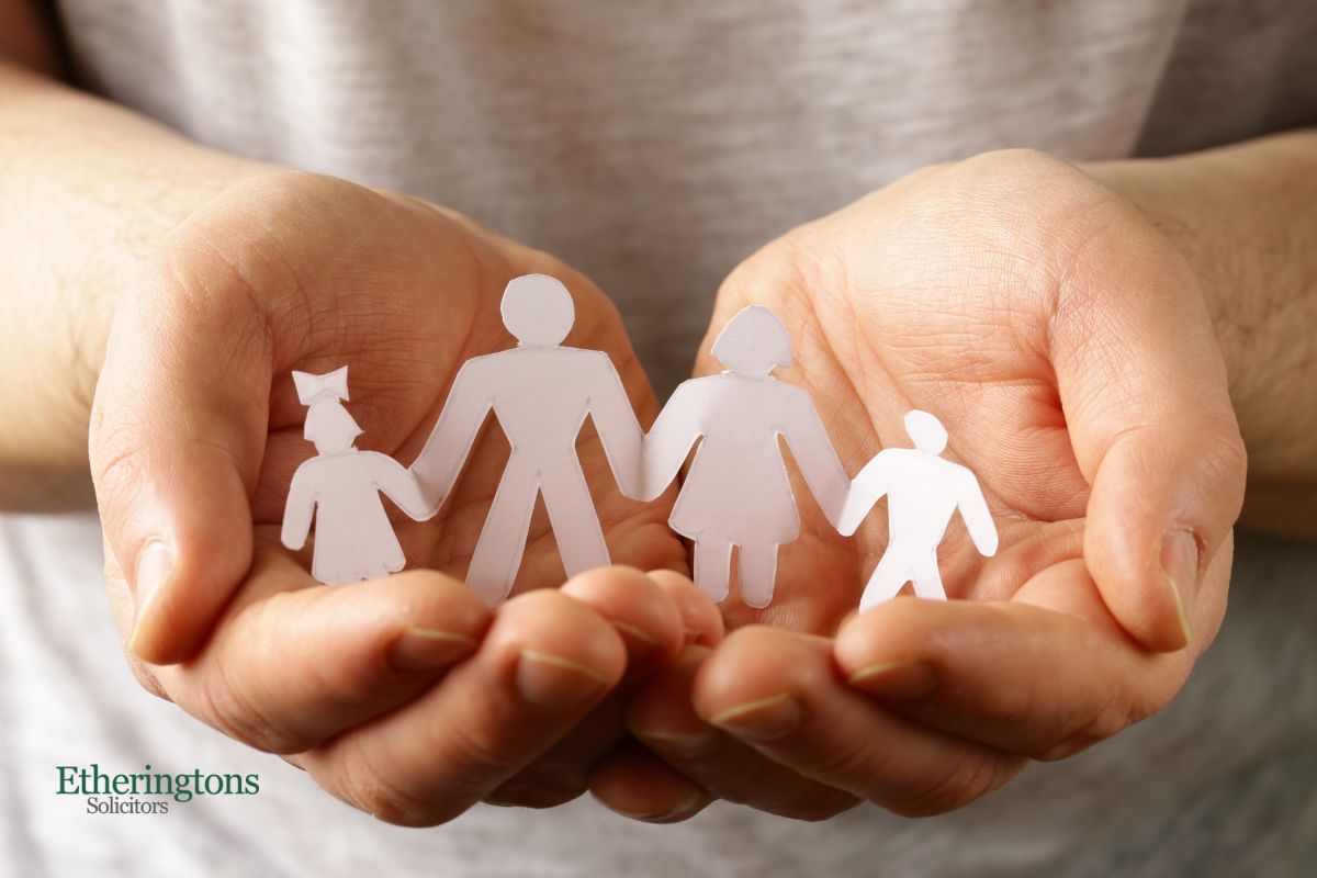 Cut out of a paper family for blog post: Changes to the Family Law Act 1975 (Cth)